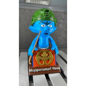 Moppersmurf gepersonaliseerd