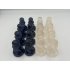 Schaak set (Smokey/black - Clear)